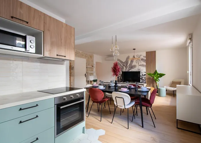 Nouveau Jungle Village Wifi Netflix Clim Apartman Mauguio